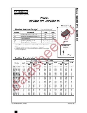 BZX84C10_D87Z datasheet  